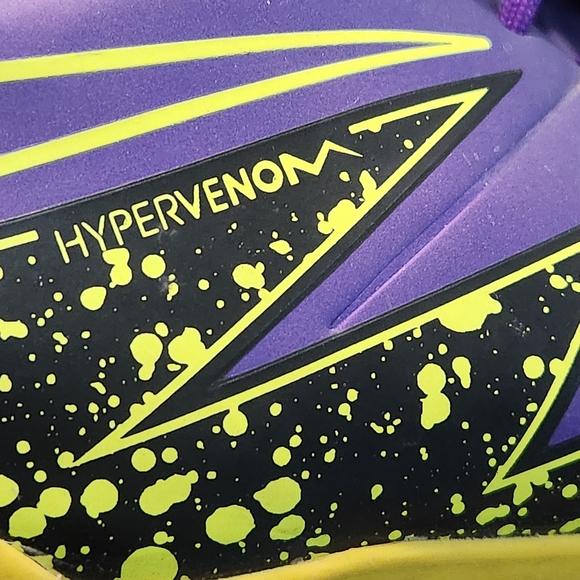 Nike Hypervenom Phelon II IC Purple Volt Indoor Soccer Shoes Men’s 7 - Picture 10 of 10